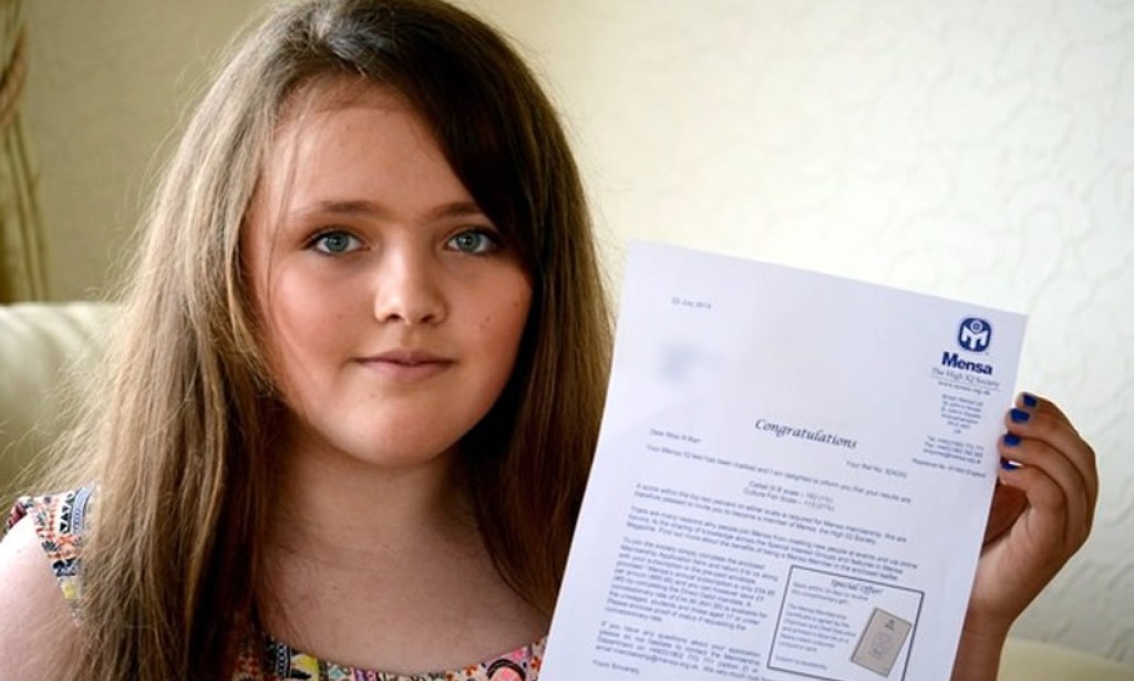 Djevojčica (12) iz Engleske ima veću inteligenciju od Einsteina