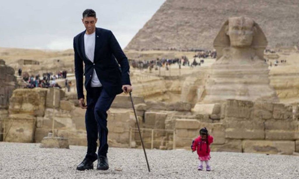 Najviši čovjek i najniža žena na svijetu