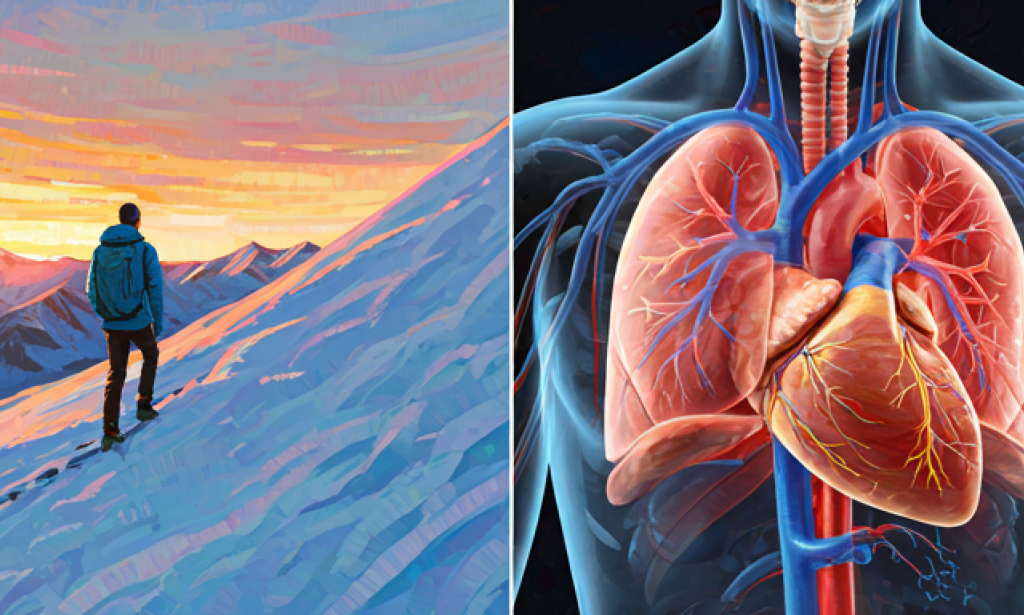 Biološki uticaj planinarenja na velikim visinama: Kardiovaskularno zdravlje i oksigenacija krvi